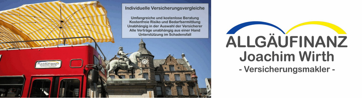 Rechtliches der Firma Allg�ufinanz - Versicherungsmakler - Joachim Wirth